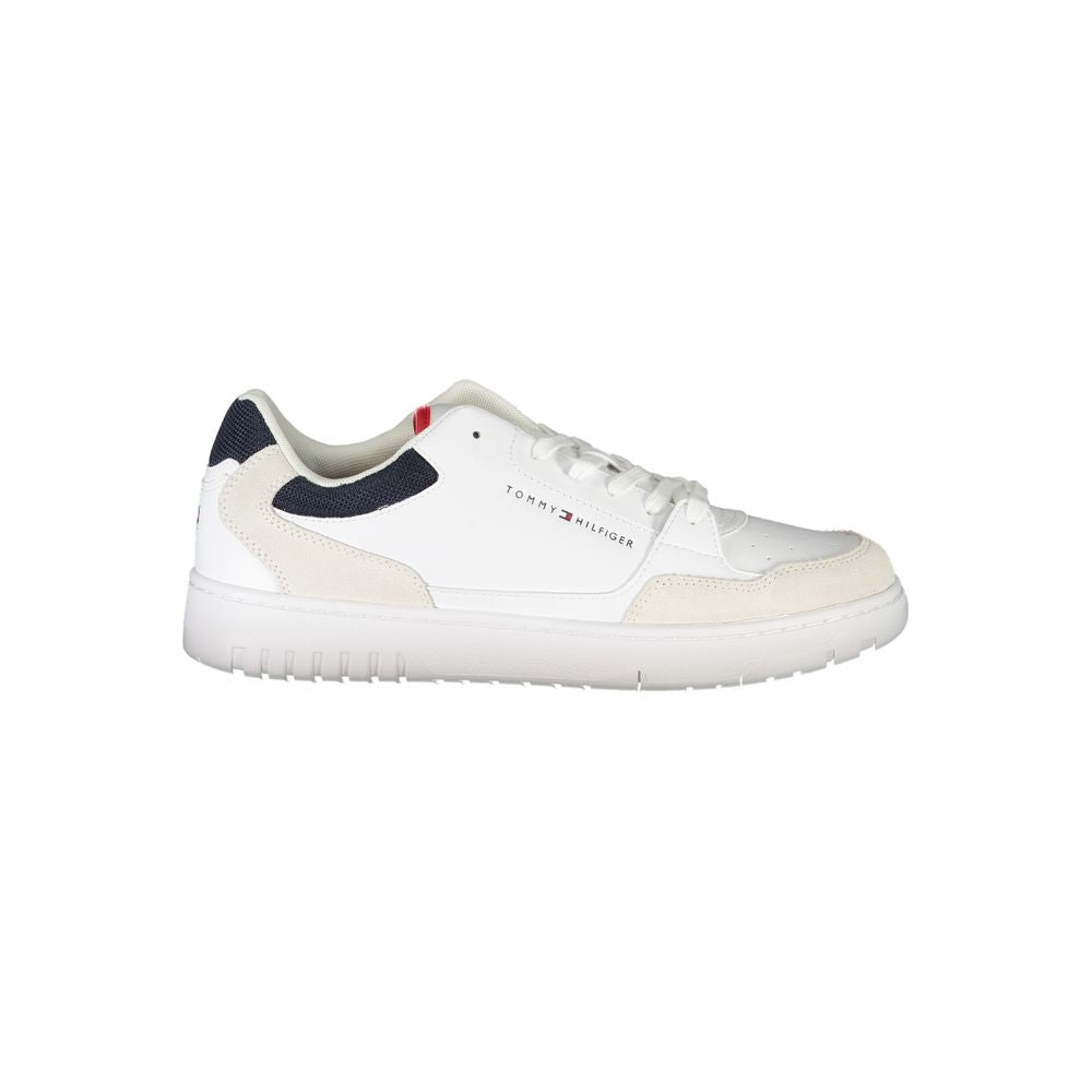 Мъжки бели кожени маратонки Tommy Hilfiger