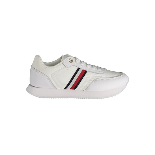 Бели полиестерни кецове Tommy Hilfiger