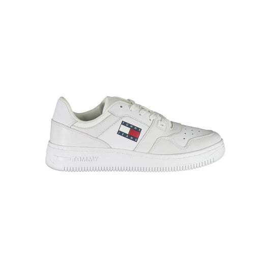 Tommy Hilfiger – Weiße Sneaker aus Polyester für Damen