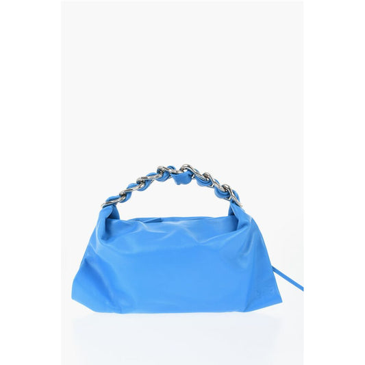 Burberry Blue Calfskin Shoulder Bag