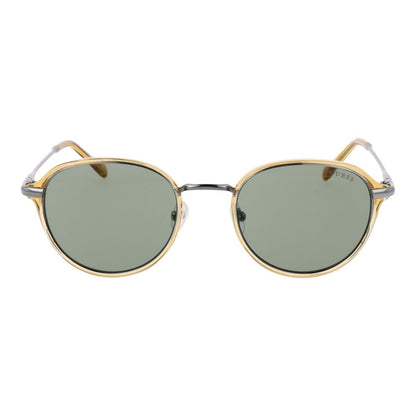 Guess Yellow Men Sunglasses