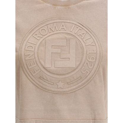 Fendi Cropped T-Shirt