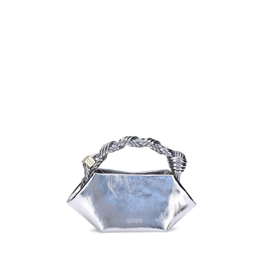 Чанта Ganni Metallic Bou