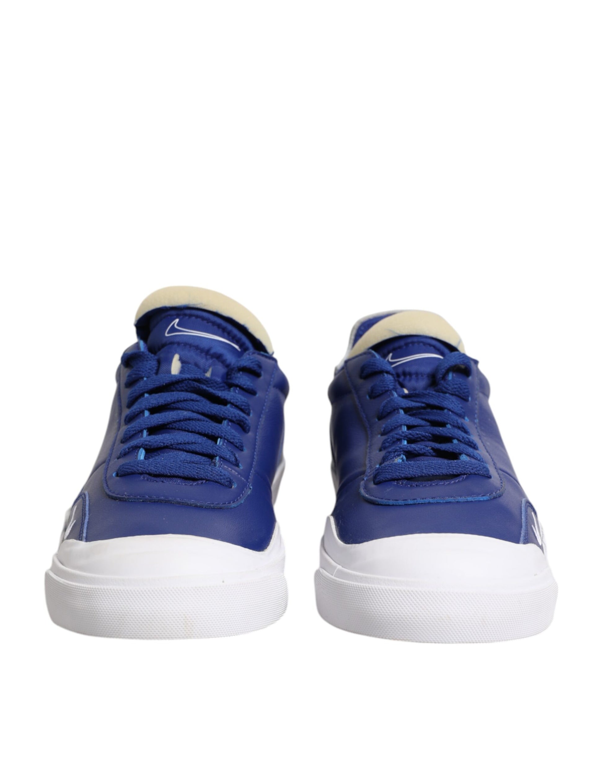 Обувки Nike White Blue Lace Up Low Top Drop Type PRM