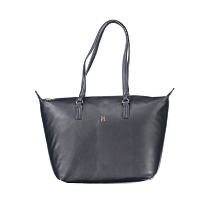 Синя полиестерна чанта Tommy Hilfiger