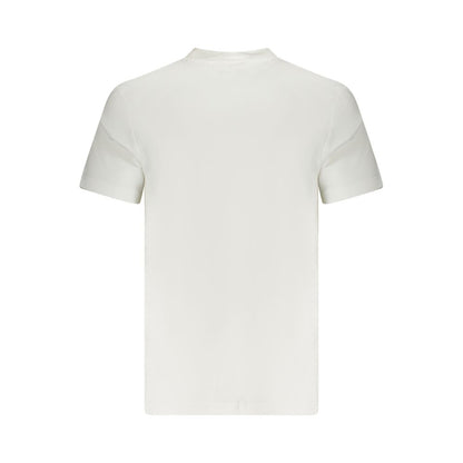 Бяла памучна мъжка тениска Calvin Klein