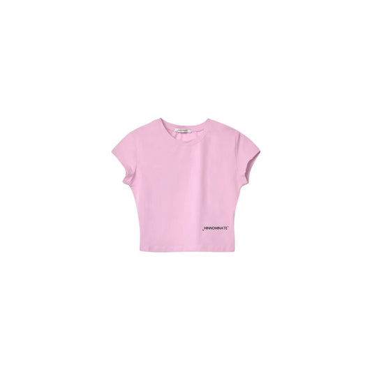 Памучни топове и тениски Hinnominate Pink