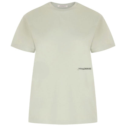 Hinnominate Green Cotton Tops & T-Shirt