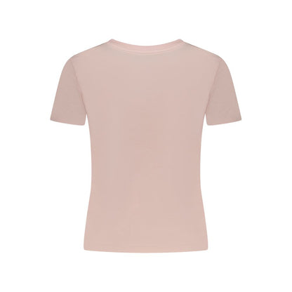 Guess Jeans Pink Cotton Tops & T-Shirt