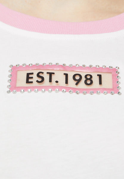 Guess Jeans White Cotton Women Top