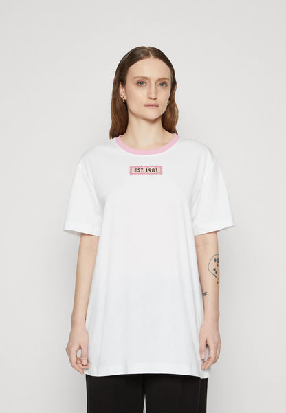Guess Jeans White Cotton Women Top